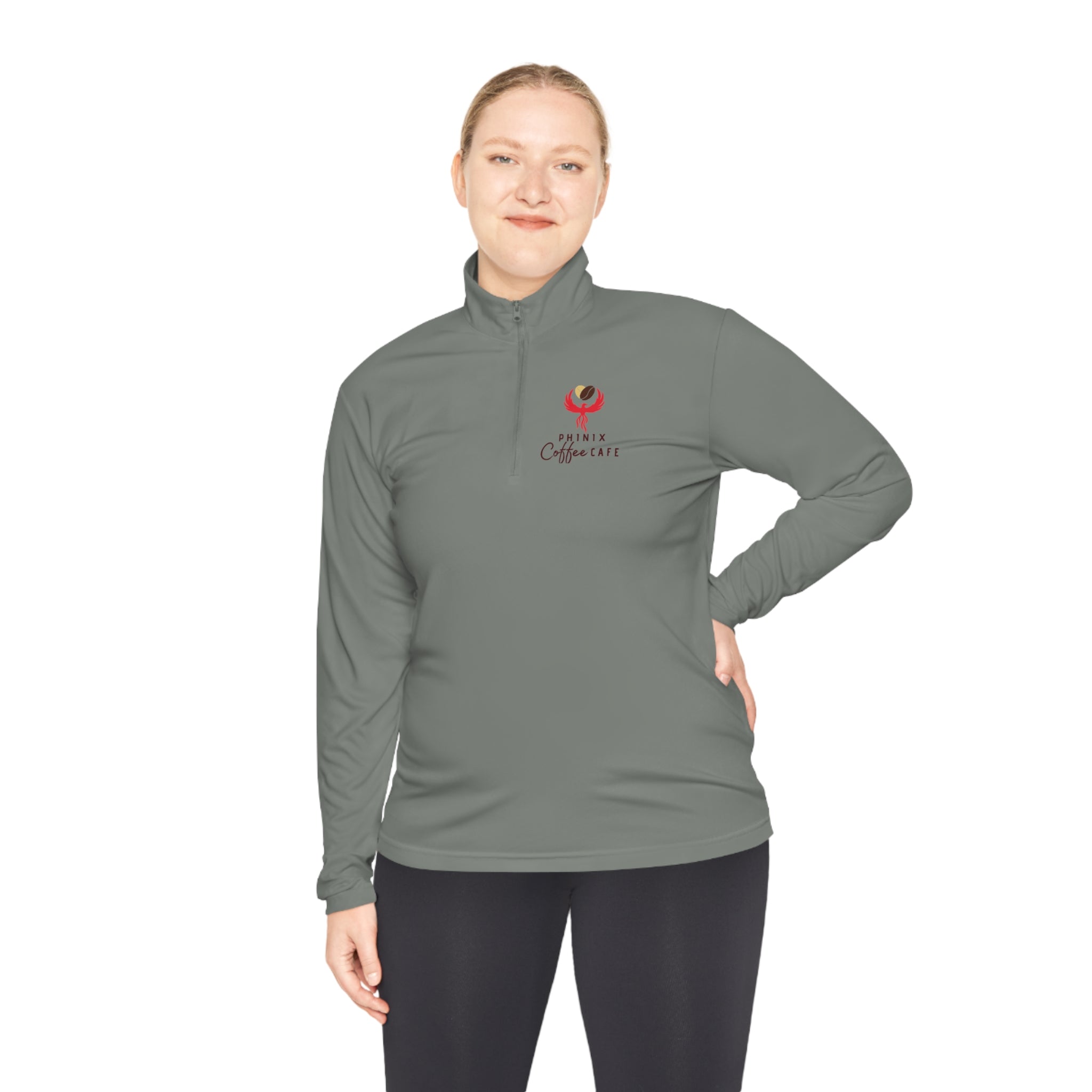 Unisex Quarter Zip Pullover